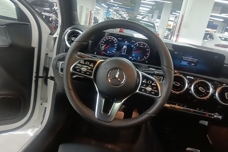 Used Mercedes-Benz A-Class 2022 Restyled A 200 L Sport Sedan Dynamic Version Steering Wheel