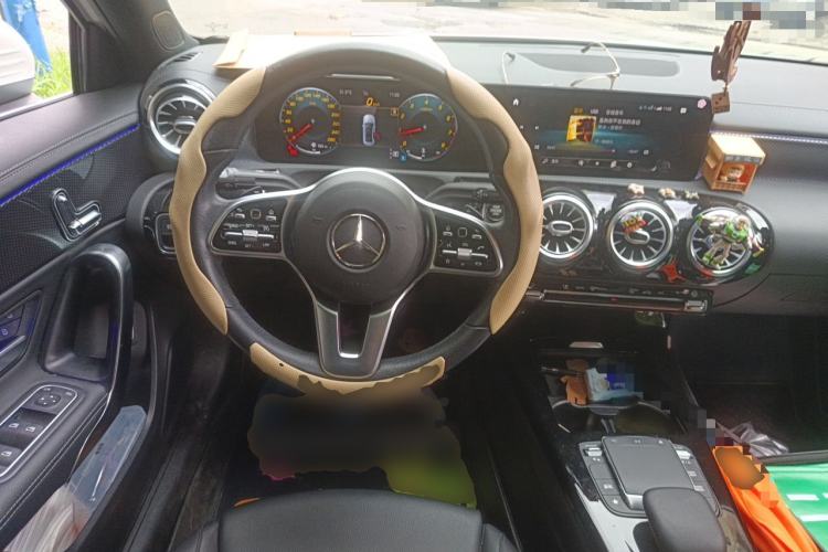 Used Mercedes-Benz A-Class 2022 A 180 L Sport Sedan Steering Wheel