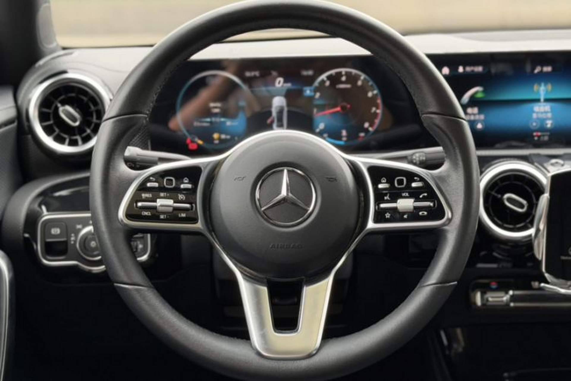 Used Mercedes-Benz A-Class 2022 A 180 L Sport Sedan Steering Wheel