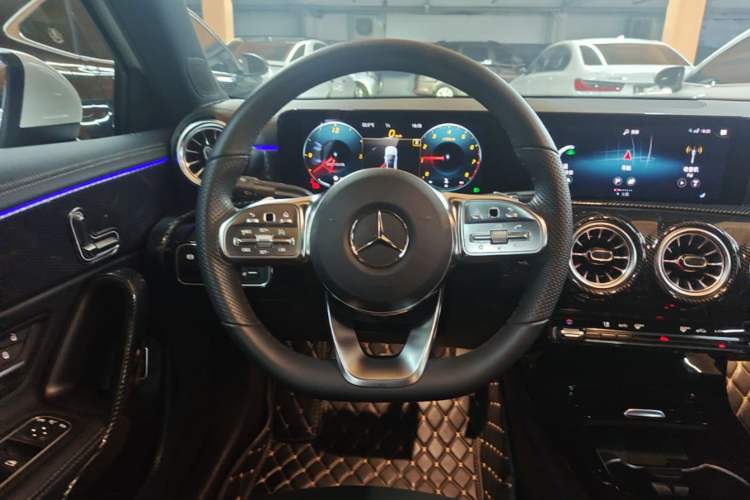 Used Mercedes-Benz A-Class 2022 A 200 L Sport Sedan Fashion Model Steering Wheel