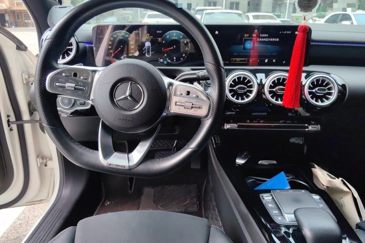 Used Mercedes-Benz A-Class 2022 A 200 L Sport Sedan Dynamic Model Steering Wheel