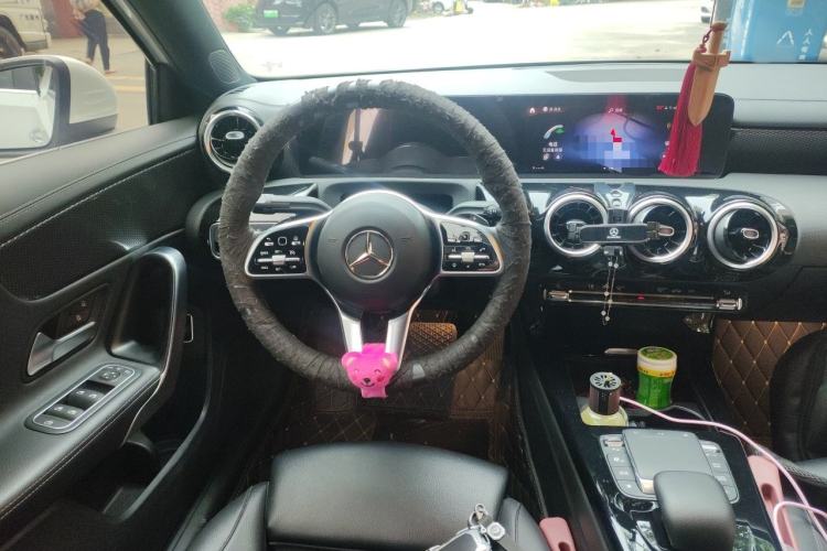 Used Mercedes-Benz A-Class 2022 Restyled A 200 L Sport Sedan Dynamic Version Steering Wheel