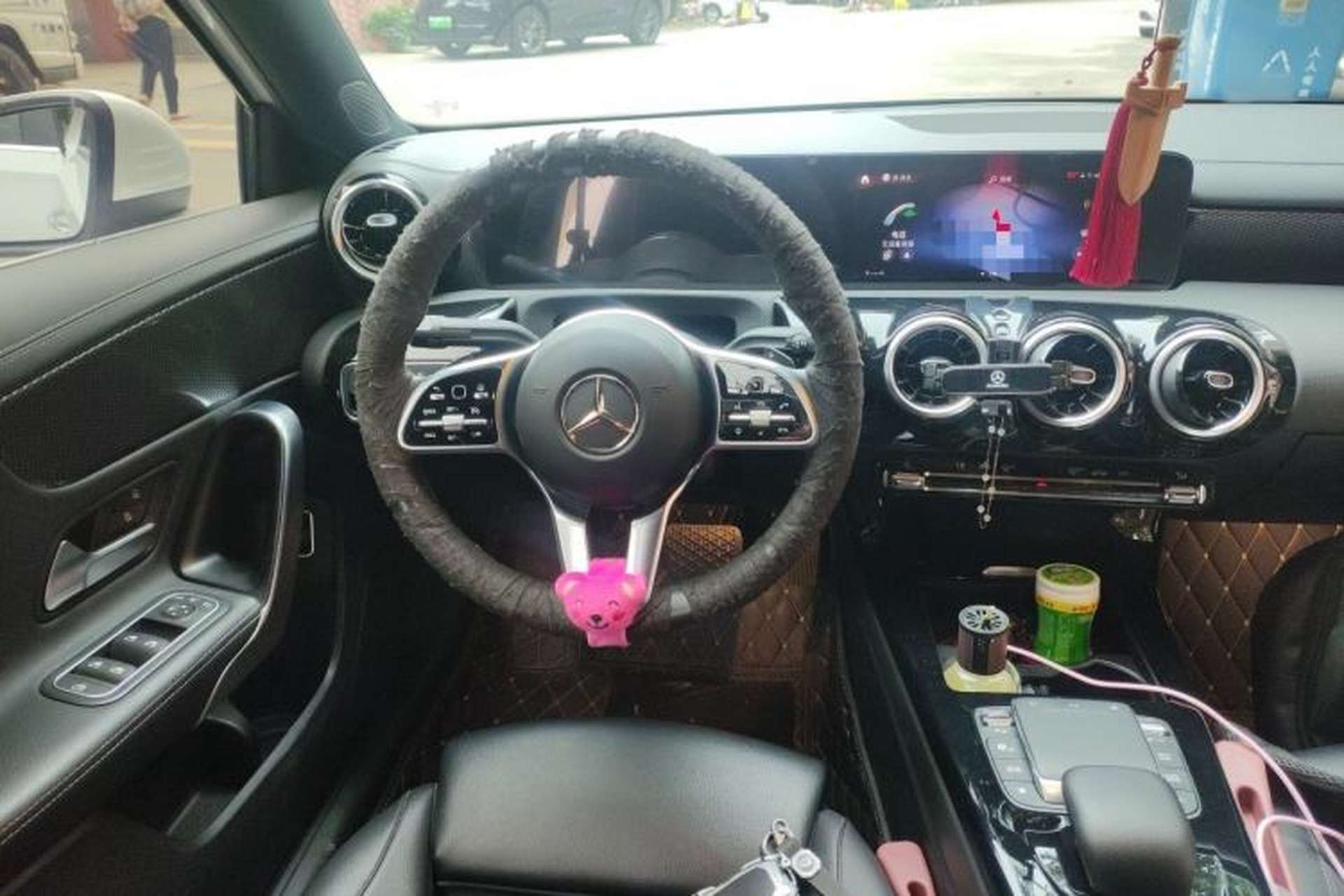 Used Mercedes-Benz A-Class 2022 Restyled A 200 L Sport Sedan Dynamic Version Steering Wheel