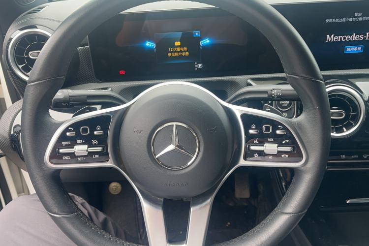 Used Mercedes-Benz A-Class 2022 Restyled A 200 L Sport Sedan Dynamic Version Steering Wheel