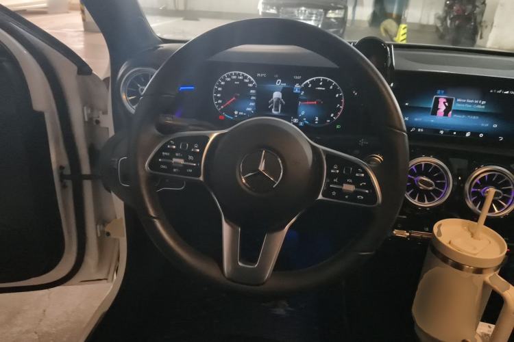Used Mercedes-Benz A-Class 2022 Restyled A 200 L Sport Sedan Dynamic Version Steering Wheel