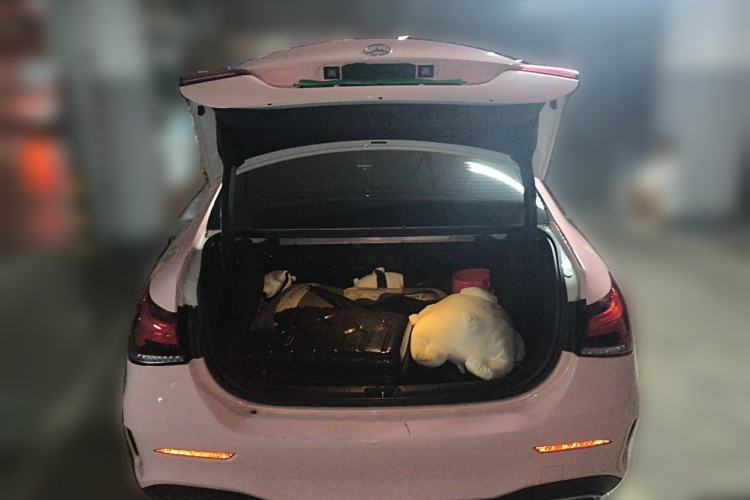 Used Mercedes-Benz A-Class 2022 Second Facelift A 200 L Sport Sedan Fashion Version Trunk