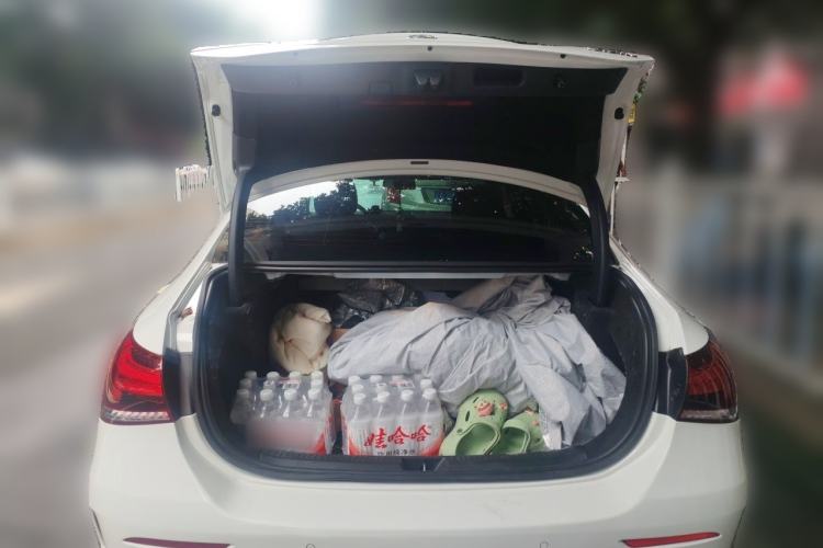 Used Mercedes-Benz A-Class 2022 Second Facelift A 200 L Sport Sedan Fashion Version Trunk