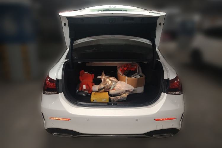 Used Mercedes-Benz A-Class 2022 Second Facelift A 200 L Sport Sedan Fashion Version Trunk