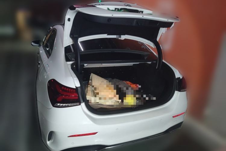 Used Mercedes-Benz A-Class 2022 Second Facelift A 200 L Sport Sedan Fashion Version Trunk