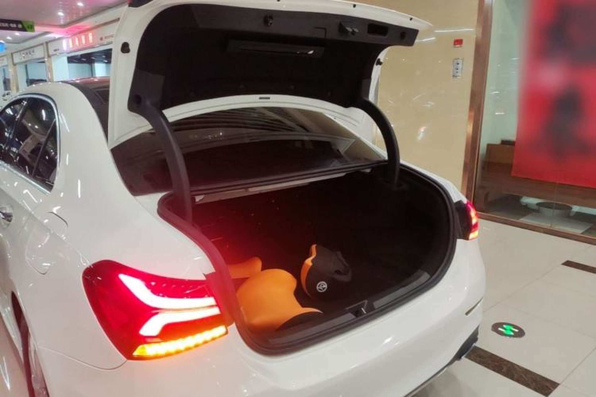 Used Mercedes-Benz A-Class 2022 Restyled A 200 L Sport Sedan Dynamic Version Trunk