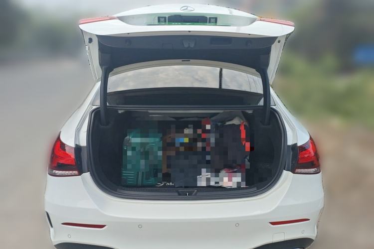 Used Mercedes-Benz A-Class 2022 Second Facelift A 200 L Sport Sedan Fashion Version Trunk