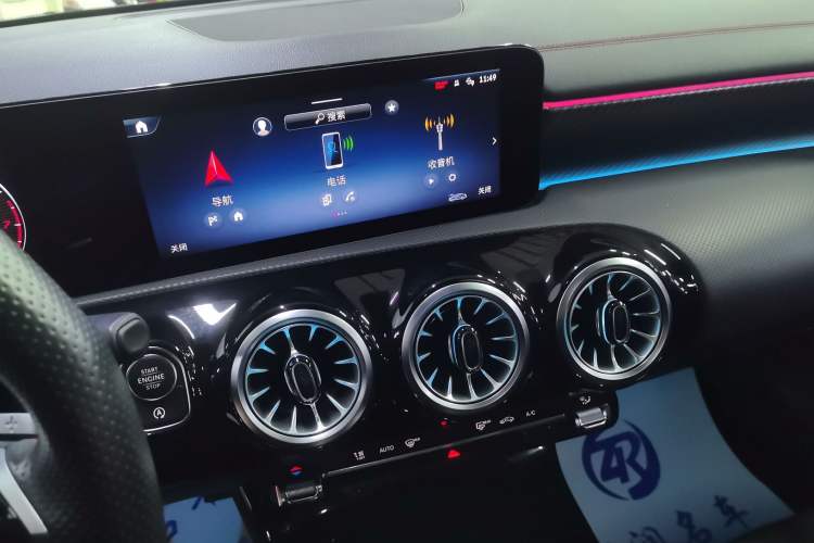 Used Mercedes-Benz A-Class 2023 A 200 L Fashion Model Audio And AC Panel