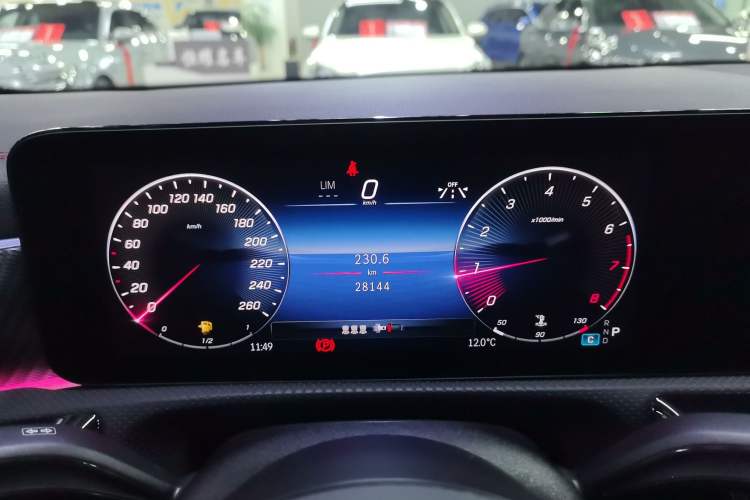 Used Mercedes-Benz A-Class 2023 A 200 L Fashion Model Instrument Cluster