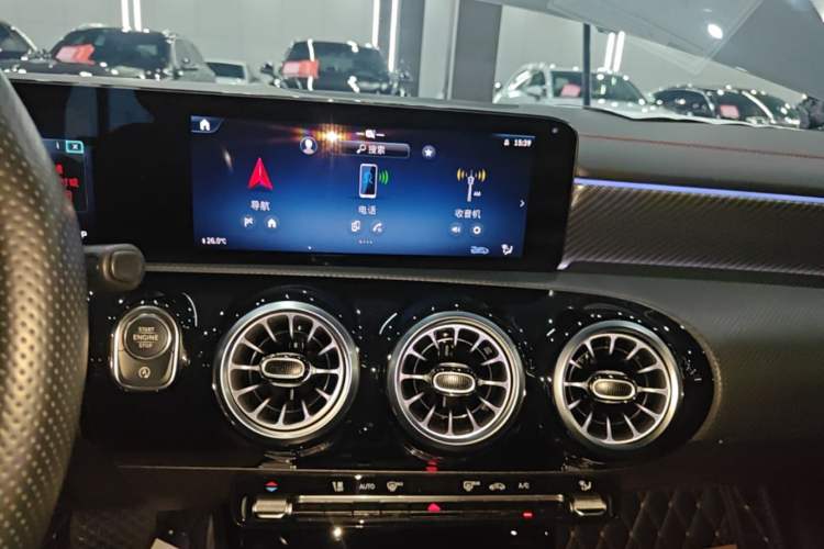 Used Mercedes-Benz A-Class 2023 A 200 L Fashion Model Audio And AC Panel