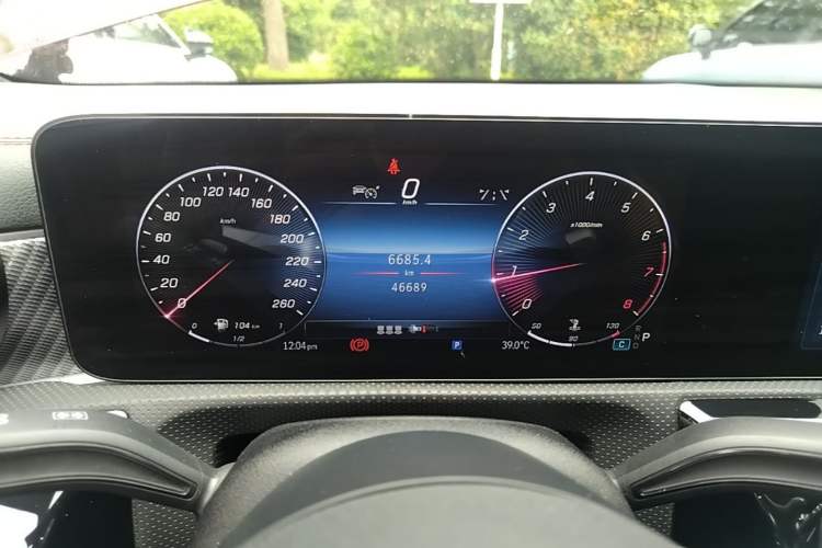 Used Mercedes-Benz A-Class 2023 A 200 L Fashion Model Instrument Cluster