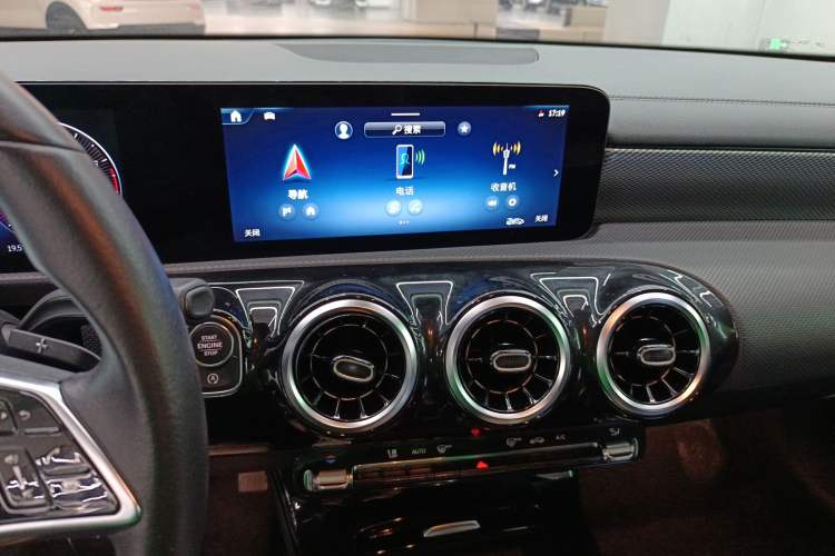 Used Mercedes-Benz A-Class 2023 A 180 L Audio And AC Panel