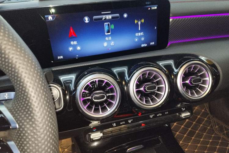 Used Mercedes-Benz A-Class 2023 A 200 L Fashion Model Audio And AC Panel