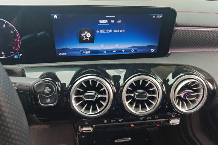 Used Mercedes-Benz A-Class 2023 A 200 L Fashion Model Audio And AC Panel