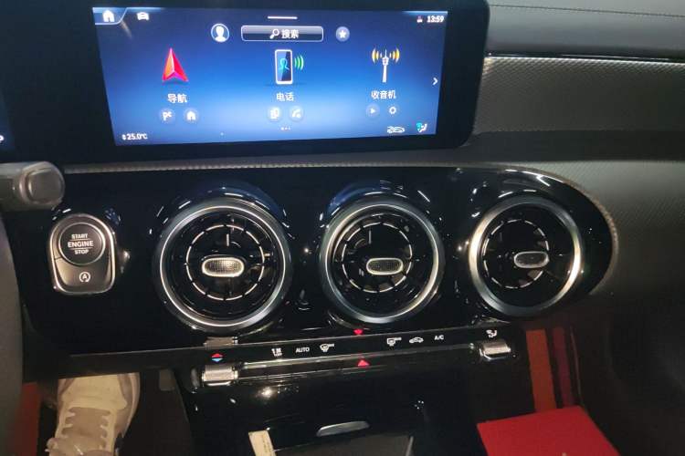 Used Mercedes-Benz A-Class 2023 A 180 L Audio And AC Panel