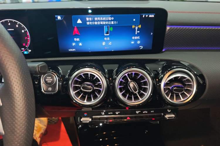 Used Mercedes-Benz A-Class 2023 A 200 L Fashion Model Audio And AC Panel