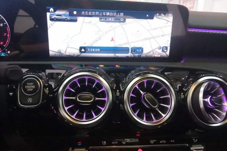Used Mercedes-Benz A-Class 2023 A 200 L Fashion Model Audio And AC Panel