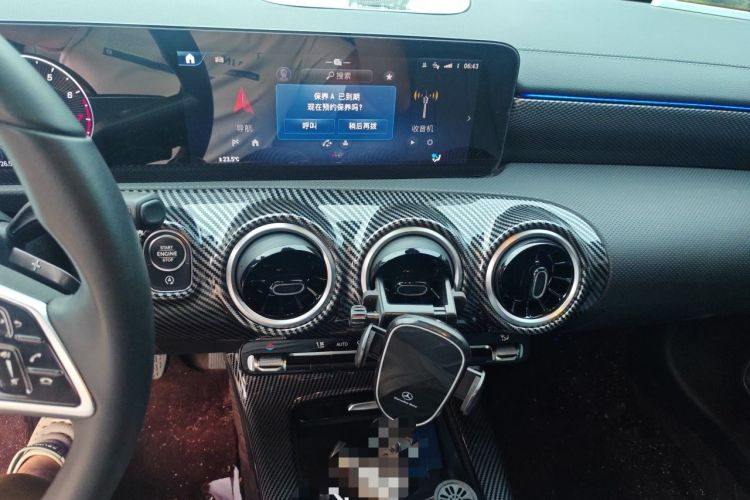 Used Mercedes-Benz A-Class 2023 A 180 L Audio And AC Panel