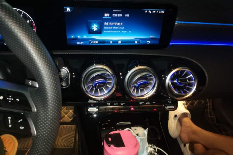 Used Mercedes-Benz A-Class 2023 A 200 L Fashion Model Audio And AC Panel