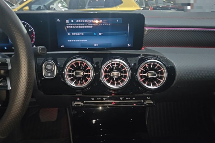 Used Mercedes-Benz A-Class 2023 A 200 L Fashion Model Audio And AC Panel