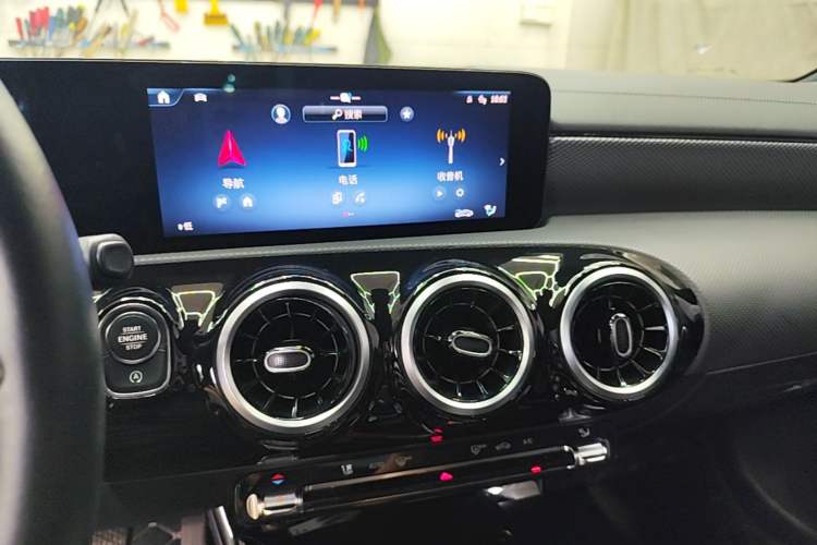 Used Mercedes-Benz A-Class 2023 A 180 L Audio And AC Panel