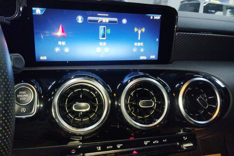 Used Mercedes-Benz A-Class 2023 A 200 L Dynamic Model Audio And AC Panel