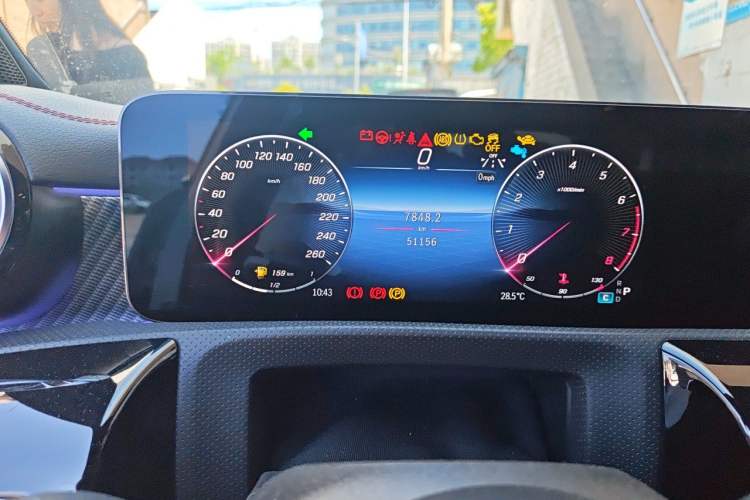 Used Mercedes-Benz A-Class 2023 A 200 L Fashion Model Instrument Cluster