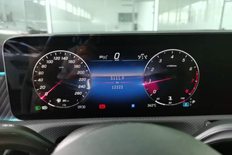Used Mercedes-Benz A-Class 2023 A 200 L Fashion Model Instrument Cluster