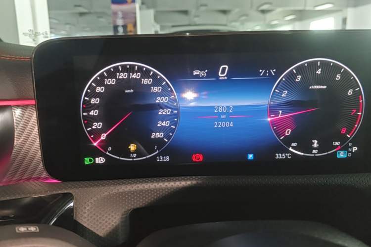 Used Mercedes-Benz A-Class 2023 A 200 L Fashion Model Instrument Cluster