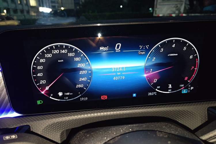 Used Mercedes-Benz A-Class 2023 A 200 L Fashion Model Instrument Cluster