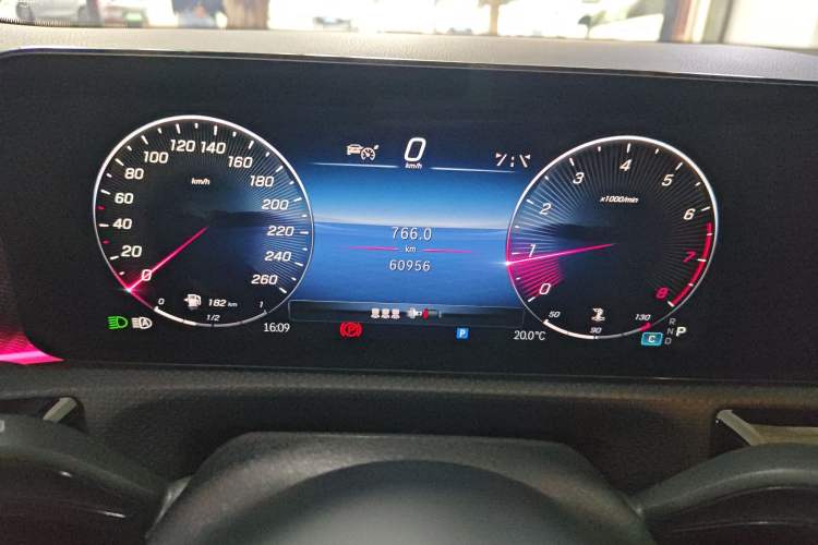 Used Mercedes-Benz A-Class 2023 A 200 L Fashion Model Instrument Cluster