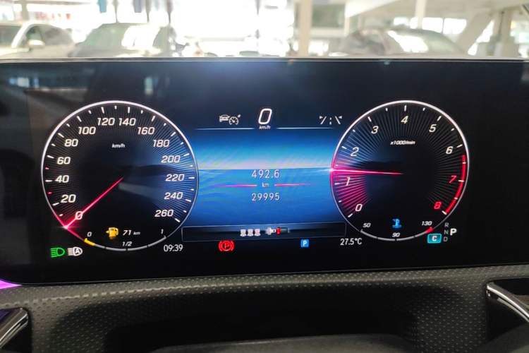 Used Mercedes-Benz A-Class 2023 A 200 L Fashion Model Instrument Cluster