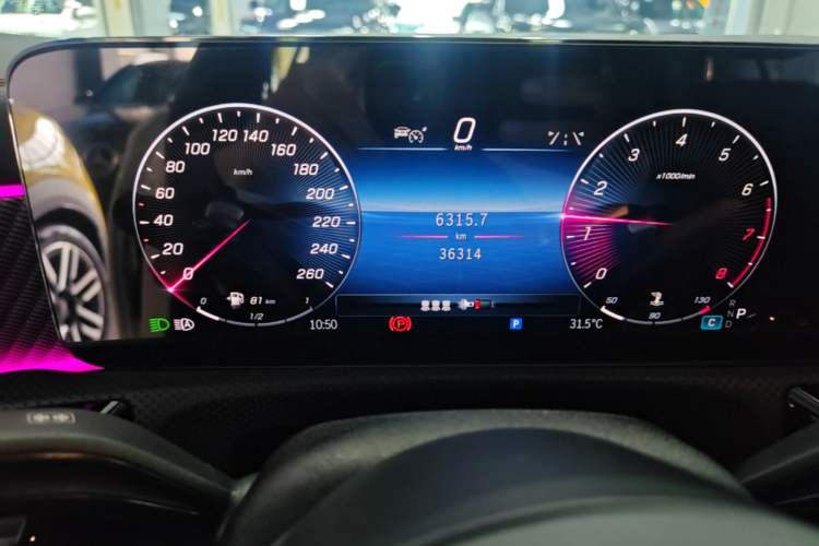 Used Mercedes-Benz A-Class 2023 A 200 L Fashion Model Instrument Cluster