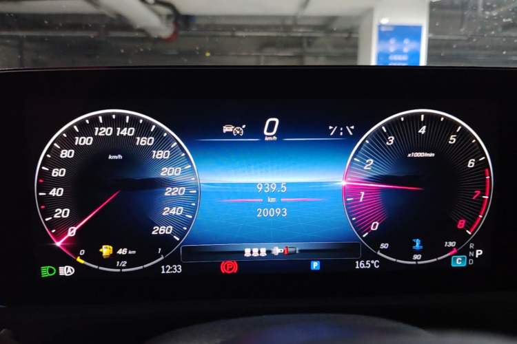 Used Mercedes-Benz A-Class 2023 A 200 L Fashion Model Instrument Cluster