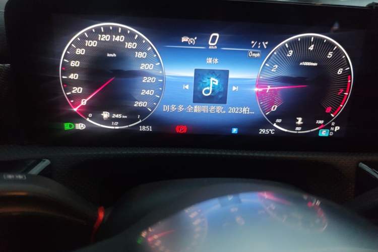Used Mercedes-Benz A-Class 2023 A 200 L Dynamic Model Instrument Cluster