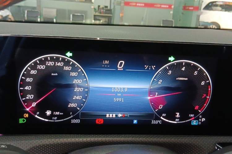 Used Mercedes-Benz A-Class 2023 A 200 L Fashion Model Instrument Cluster