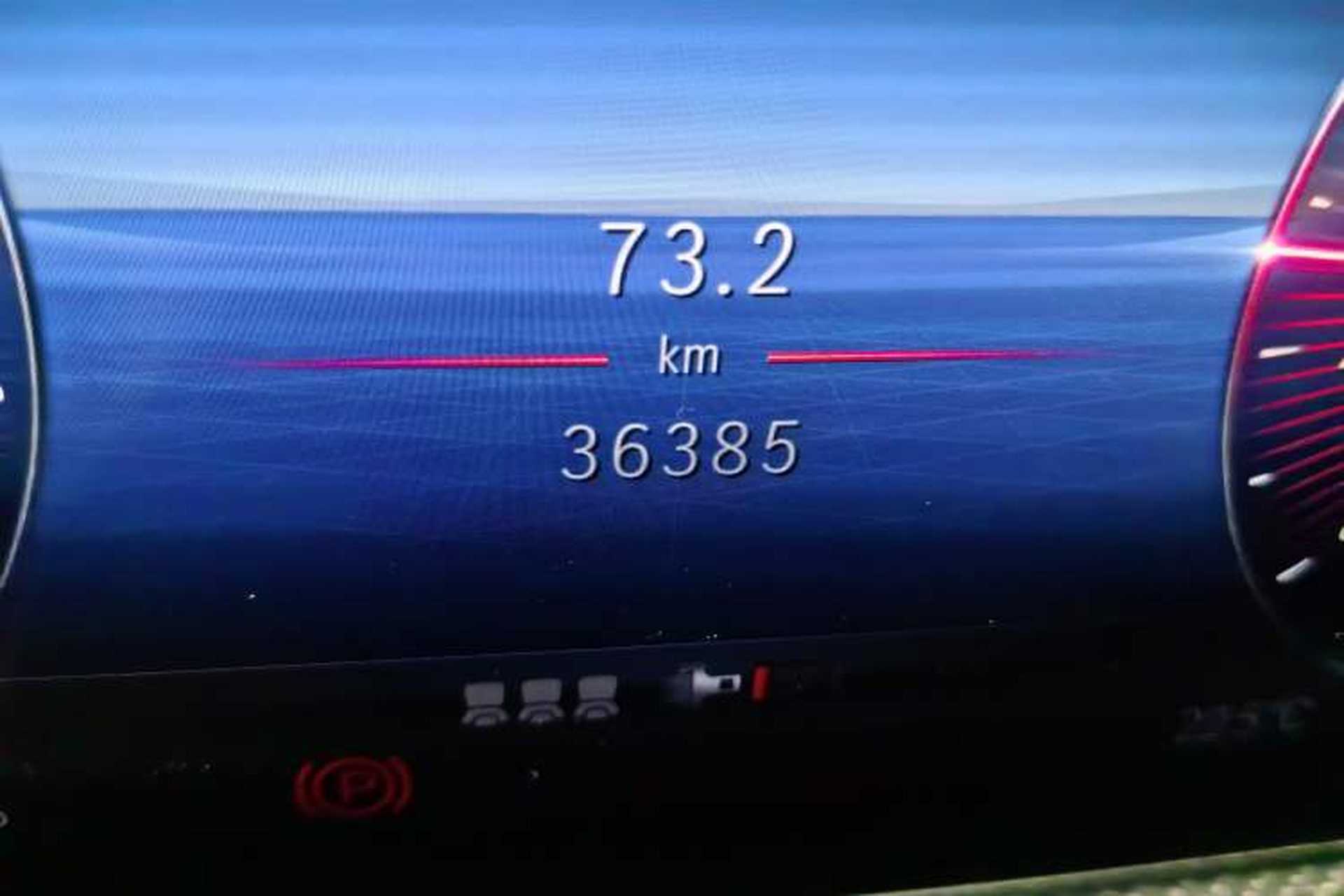 Used Mercedes-Benz A-Class 2023 A 200 L Fashion Model Odometer Close Up