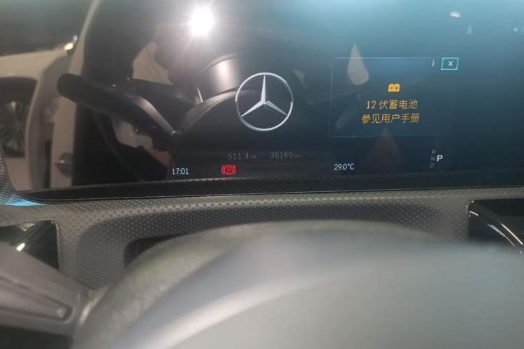 Used Mercedes-Benz A-Class 2023 A 200 L Fashion Model Odometer Close Up