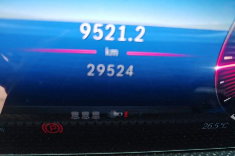 Used Mercedes-Benz A-Class 2023 A 180 L Odometer Close Up