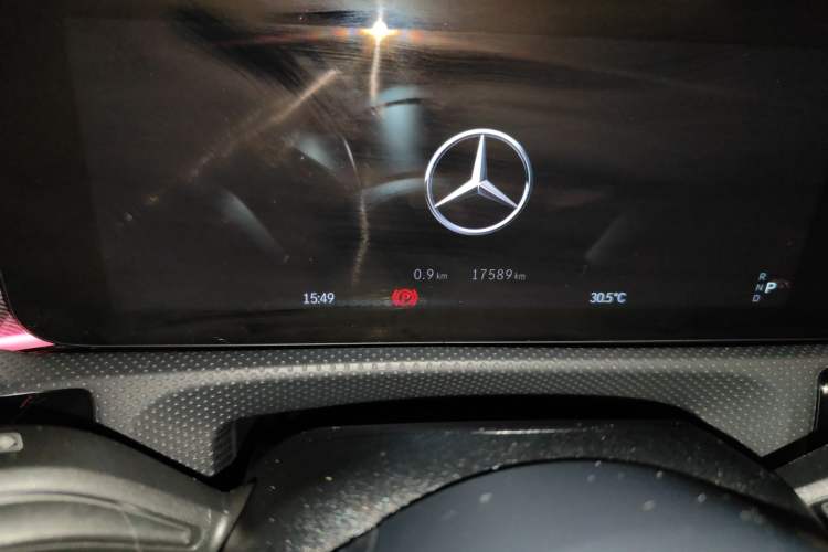 Used Mercedes-Benz A-Class 2023 A 200 L Fashion Model Odometer Close Up