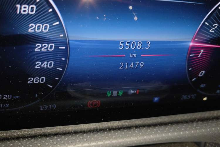 Used Mercedes-Benz A-Class 2023 A 200 L Fashion Model Odometer Close Up
