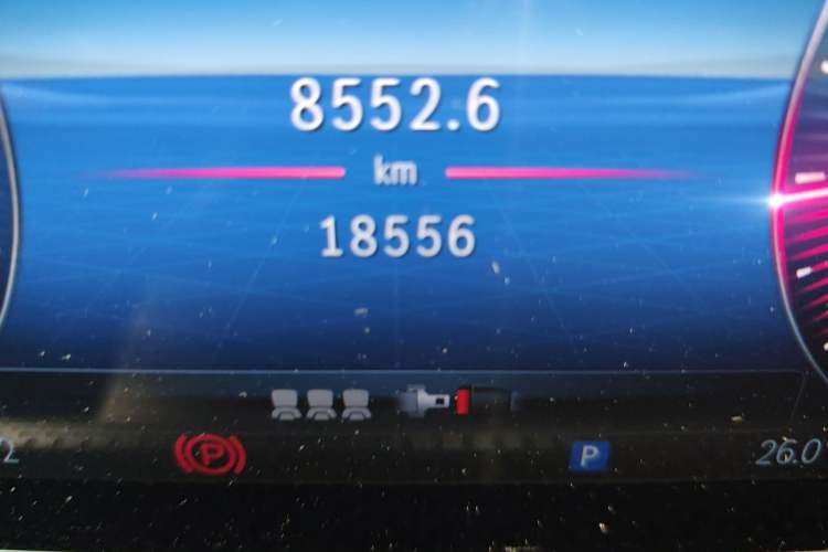 Used Mercedes-Benz A-Class 2023 A 200 L Fashion Model Odometer Close Up