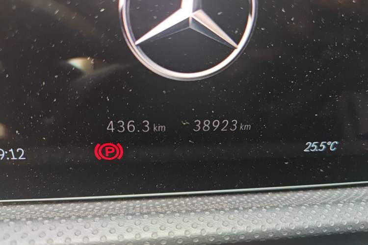 Used Mercedes-Benz A-Class 2023 A 200 L Fashion Model Odometer Close Up