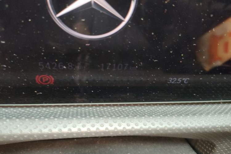 Used Mercedes-Benz A-Class 2023 A 200 L Fashion Model Odometer Close Up