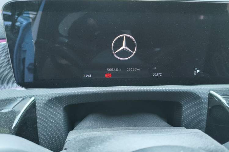 Used Mercedes-Benz A-Class 2023 A 200 L Fashion Model Odometer Close Up
