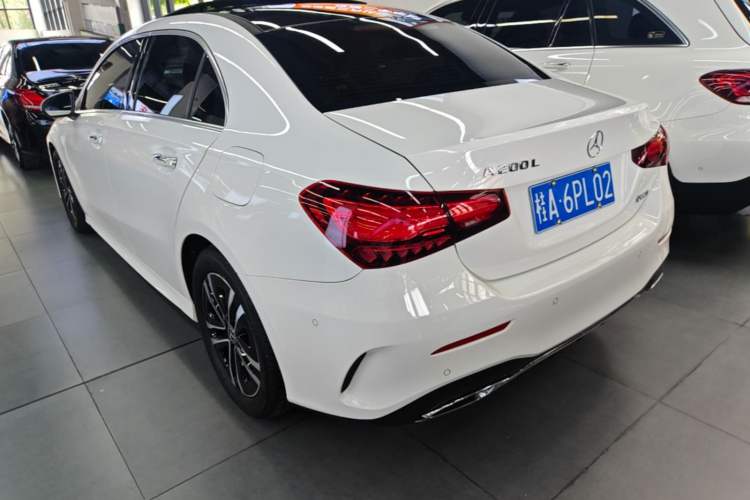 Used Mercedes-Benz A-Class 2023 A 200 L Dynamic Model Rear Left 45 Deg